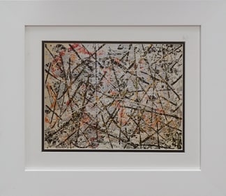 Jackson Pollock Color Plate Lithograph