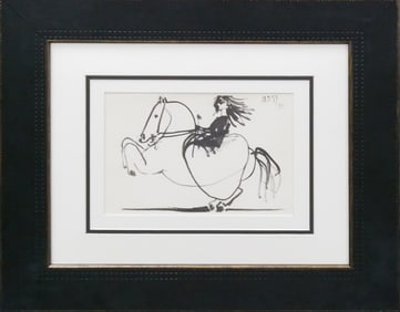 Pablo Picasso Lithograph from 1968