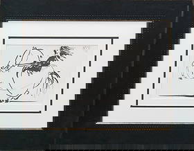 Pablo Picasso Lithograph from 1968: 1961 Pablo Picasso Original Lithograph Dessins. Approx 24 x20 inches custom framed and includes certificate. Dated by the artist.