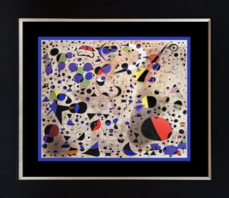 Joan Miro Color Plate Lithograph