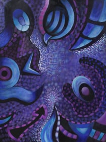 Original oil on canvas by Kat Arion