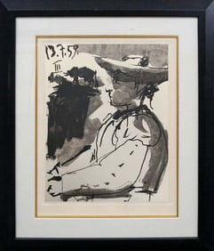 Pablo Picasso Color Plate LIthograph from 1968