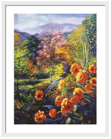 Original mixed media on canvas by David Lloyd Glover