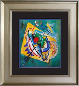 Red oval after Wassily Kandinsky