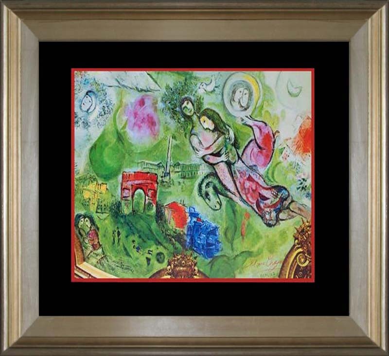 Marc Chagall Lithograph Hand signed Romeo and Juliet (1 of 1)