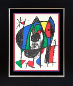 Joan Miro original Lithograph Hand signed