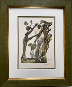 Salvador Dali Original wood block from 1964