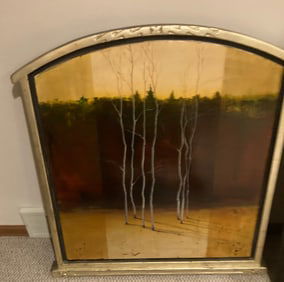 Tal Walton Original  in Gold Leaf Frame