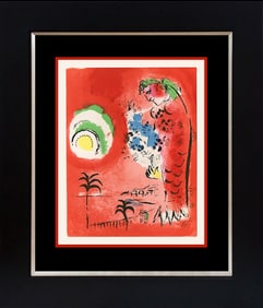 Marc Chagall Original Lithograph from 1960