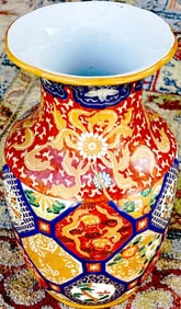 Japanese 24 inche Palace Size Imari Vase