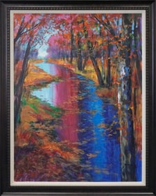 Michael Schofield Original on board  36x48 image.  landscape