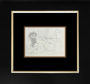Pablo Picasso lithograph  from over 50 years ago Vollard Collection