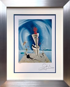 Salvador Dali Limited edition hand signed and numbered Lithograph