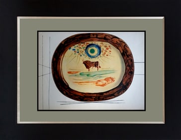 Pablo Picasso embossed Limited Edition serigraph