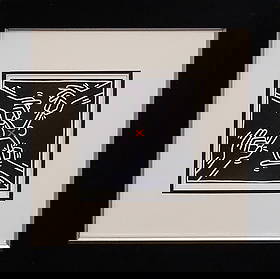 Keith Haring color Plate Lithograph: Keith Haring Lithograph from 1982. Approx 24x20 inches. Custom framed and includes certificate.