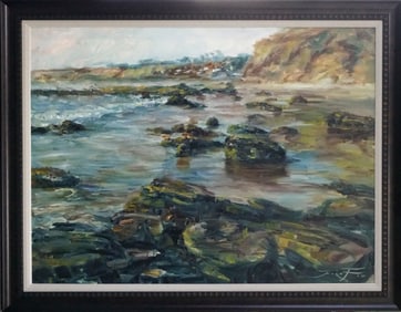 Original on canvas by Jorn Fox seascape
