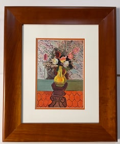 Henri Matisse Color Plate Lithograph from 1970