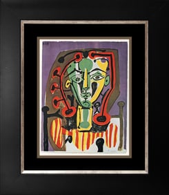 Pablo Picass Lithograph from 1969 Pablo Picasso