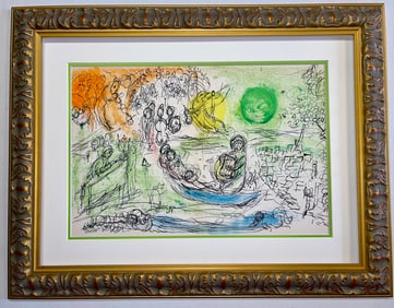 The Concert by Marc Chagall Lithograph from 1977
