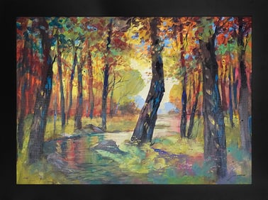 Michael Schofield original on canvas landscape