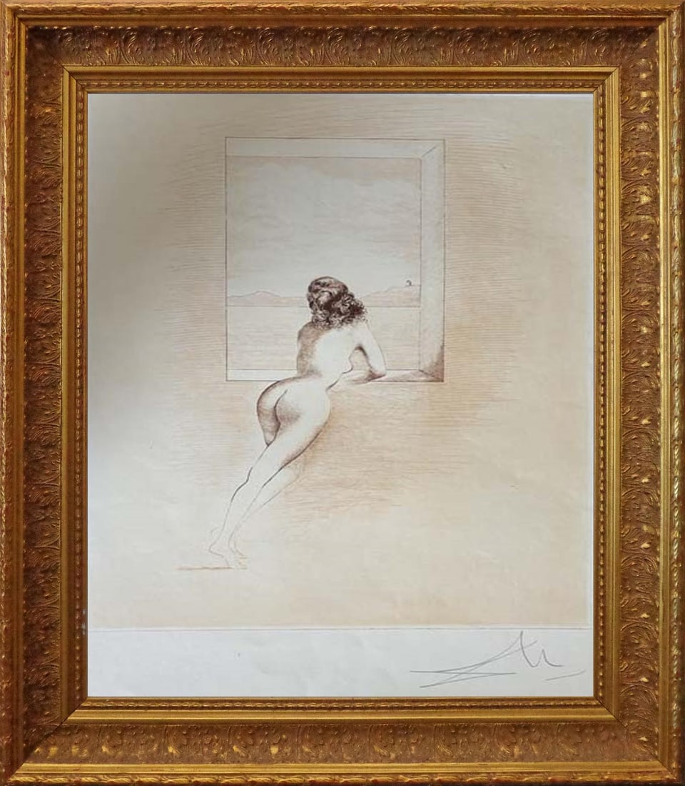 Salvador Dali Limited Edition Etching (1 of 1)