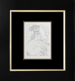 Pablo Picasso Lithograph Vollard Collection from 1956 Germany