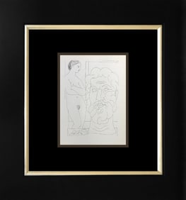 Pablo Picasso Lithograph 1956 Mourlot Press Vollard Suite