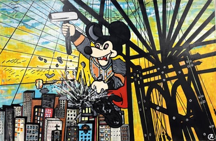 Original on canvas by Art Chorny