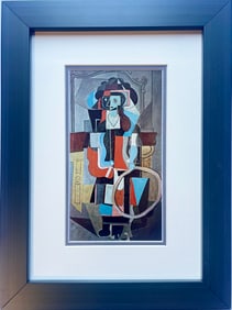 Pablo Picasso Color Plate Lithograph from 1968