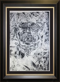 Joan Miro Lithograph from the Verve Collection 80 years old.