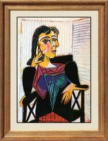Pablo Picasso Limited Edition Seated Dora Maar Collection Domaine Picasso