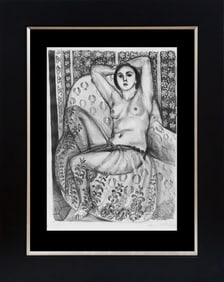 Henri Matisse Lithograph after Matisse Odalisque from 1968