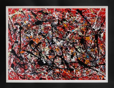 Original Abstract on canvas Michael Schofield