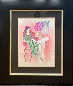 Tarkay Original Watercolor