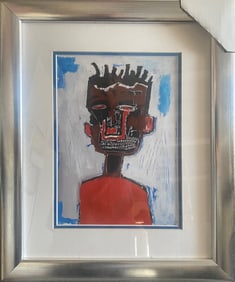 Jean Michel Basquiat Lithograph from 1984