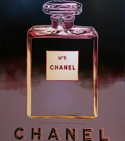 Andy Warhol Screenprint Chanel 1985 Serigraph