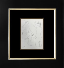 Pablo Picasso lithograph from over 50 years ago Vollard Collection