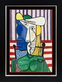 Pablo Picasso in the manner of Picasso oil on canvas