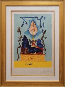 Salvador Dali The Resurrection Judgement Original Lithograph Limited Edition Hand signed and