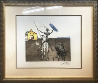 Salvador Dali Lithograph Limited Edition Impossible Dream