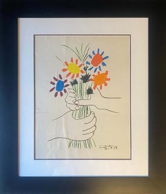 Pablo Picasso Limited Edition  on paper Collection Domaine