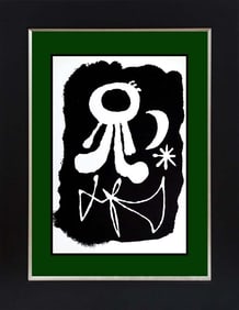 Joan Miro color plate lithograph after Miro