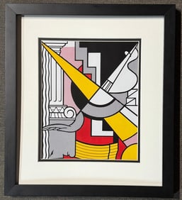Roy Lichtenstein Lithograph from 1970