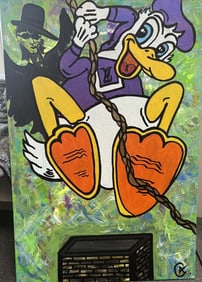 Original mixed media on canvas by Art Chorny