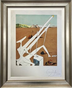1974 Salvador Dali Conquest of the Cosmos Suite Limted Edition Hand signed and numbered.