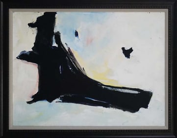 Michael Schofield Original abstract on board Abstract