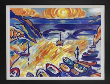 Katherine Arion mixed media original on canvas