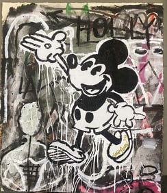 Gino Perez. WALKING THE CONCRETE JUNGLE. Limited Edition Hand Signed and Numbered. Fine Art Giclee