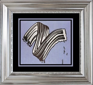 Roy Lichtenstein Lithograph after Lichtenstein from 1965