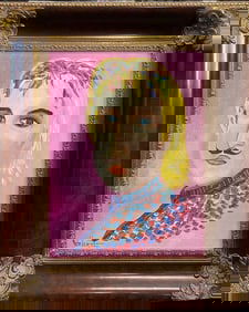 William Verdult Original oil on board 36x24 inches image size on board